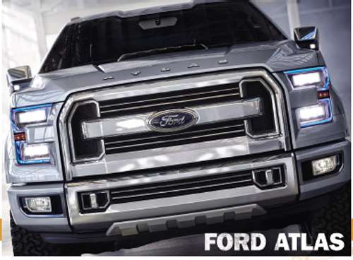 The Ford Atlas image from the evo infographic. Courtesy of Ford. 