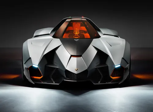 The Lamborghini Egoista (front view)