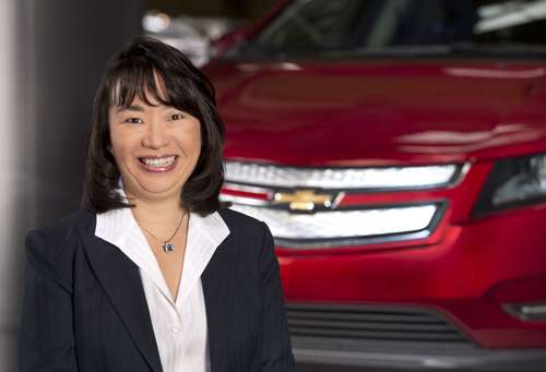 Mary Chan, GM President of Global Connected Consumer. Image from GM