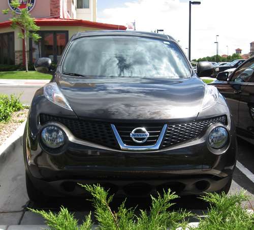 The Nissan Juke smiles about its production boost. Photo © 2012 by Don Bain. 