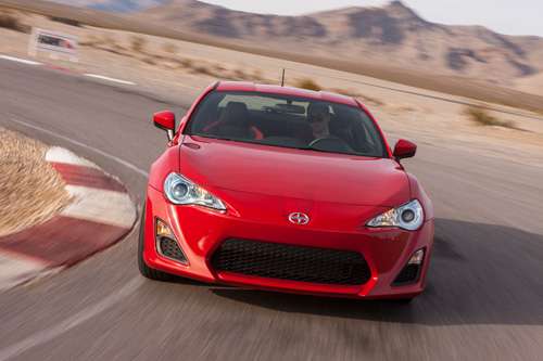 The racy 2013 Scion FR-S. Image courtesy of Toyota. 