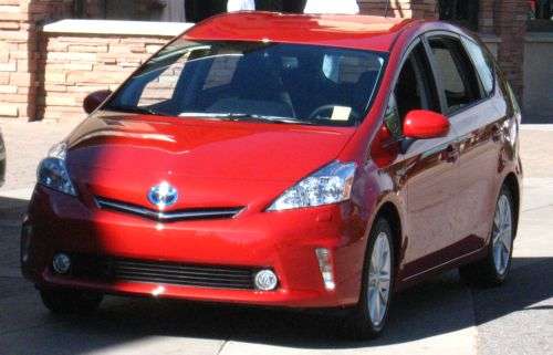 The 2012 Toyota Prius V. Photo by Don Bain