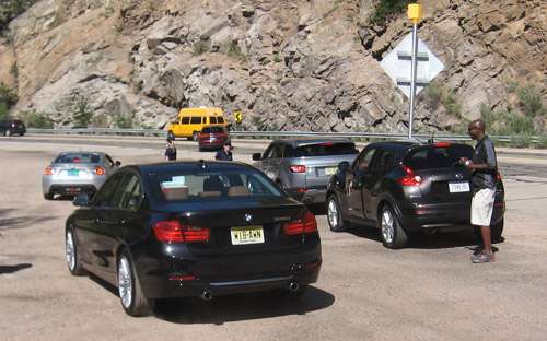 Trading the 335i for the Range Rover HSE Sport. Photo by Don Bain