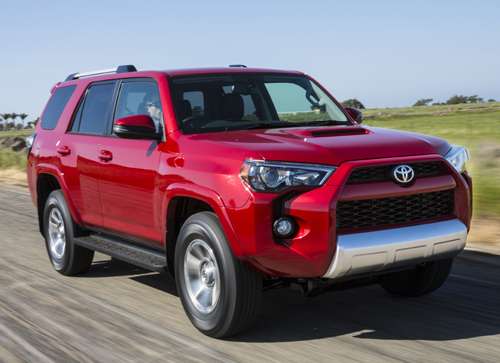 The 2014 Toyota 4Runner Trail grade. Image courtesy of Toyota. 