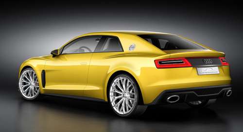 The Audi Quattro Sports Concept. Image courtesy of Audi of America