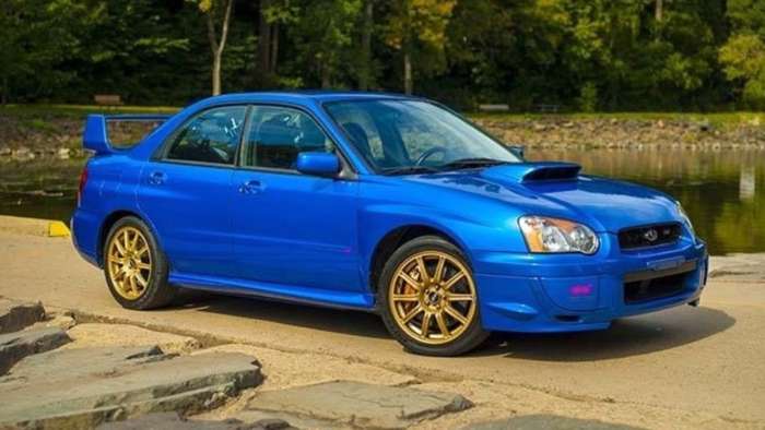 2004-2007 Subaru WRX STI, most collectable sports cars, Hagerty 2019 Bull Market List, 10 Best Collector Cars