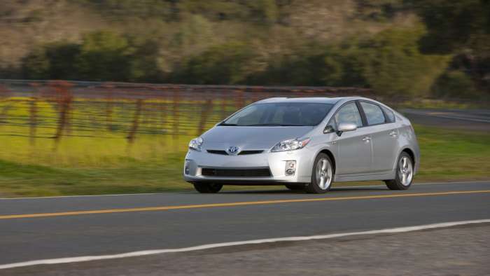 2011 Toyota Prius Driving