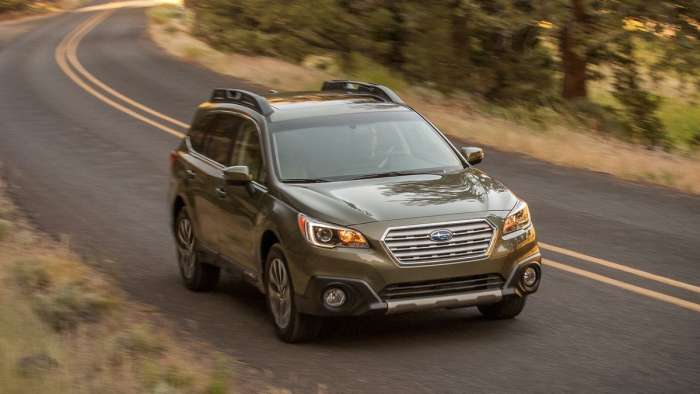 2017-2019 Subaru Outback, Ascent, Impreza, and Legacy 