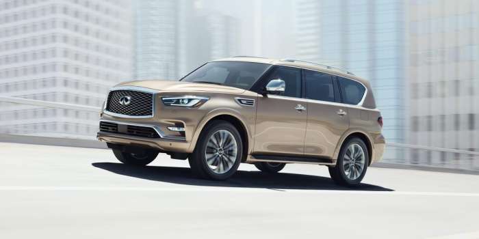 2018 Infiniti QX80 4WD, review, features, price