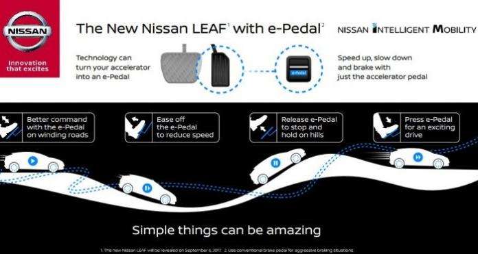 2018 Nissan Leaf e-Pedal