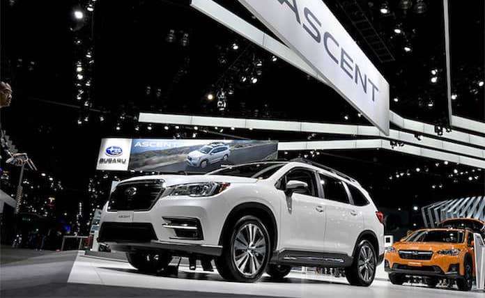 2019 Subaru Ascent 3-Row Crossover, New Subaru SUV, LA Auto show, When is it available 
