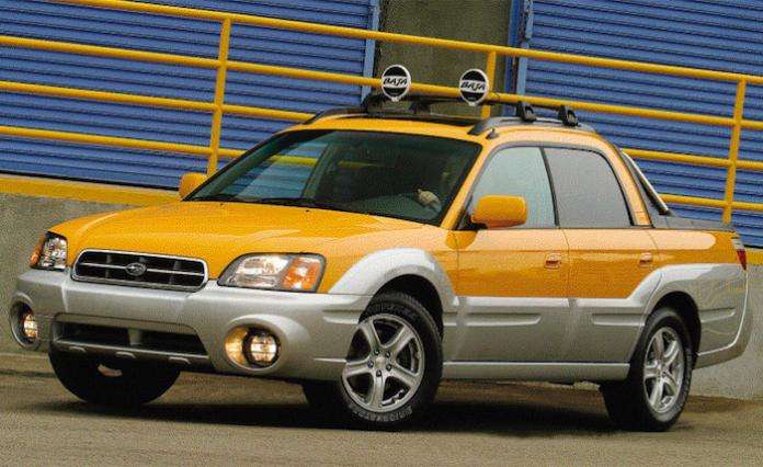 Subaru Baja, Subaru pickup, mid-size pickup, Tacoma, Colorado, Frontier, Ridgeline
