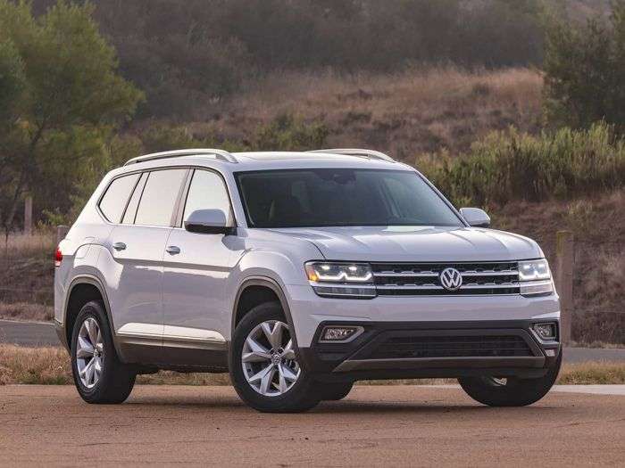 2018 VW atlass recalled