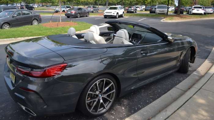 2019 BMW M850i xDrive Convertible top opened