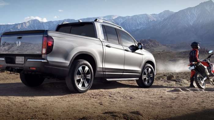 2019 Honda Ridgeline, best Black Friday truck deals