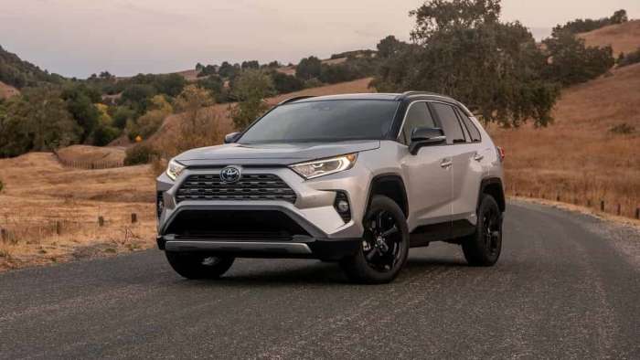 Toyota RAV4 outsells these brands.