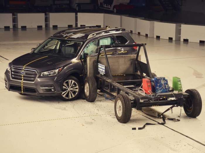2019 Subaru Ascent, New Subaru SUV, 3-Row SUV, safety, crash tests