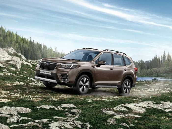 2019 Subaru Forester, new Forester, Forester 2.0XT, 6-speed manual