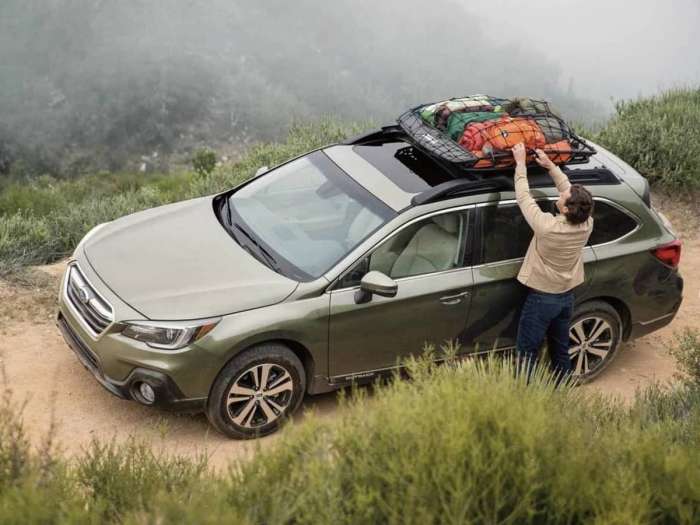 2019 Subaru Outback features, standard EyeSight, 2019 Legacy features