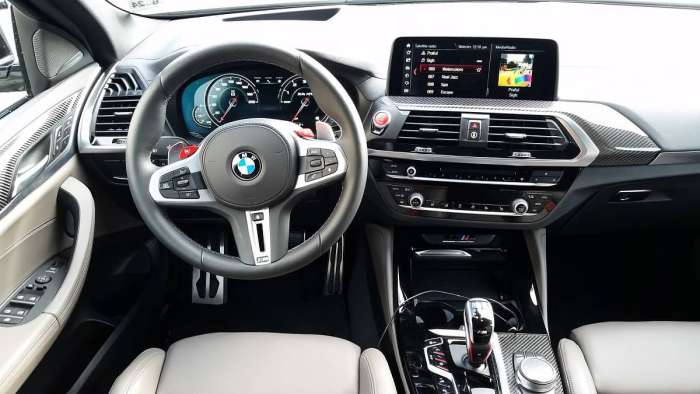 2020 BMW X4 M Competition Dashboard