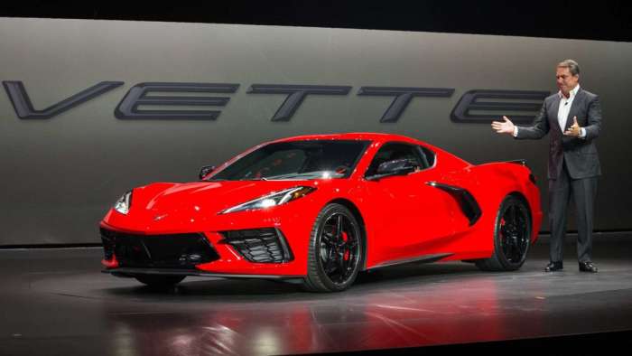 2020 Chevrolet Corvette Stingray Red Color