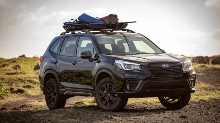 2020 Subaru Forester, Crosstrek, Outback, lift kits, rollover safety, 