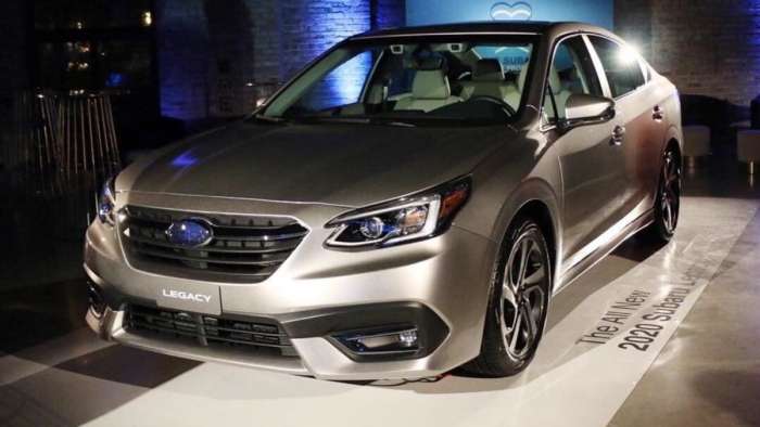 2020 Subaru Legacy, new Legacy XT, Chicago Auto Show