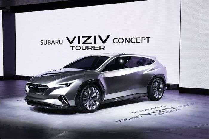 VIZIV Tourer Concept Breaks Cover; Previews 2020 Subaru ...