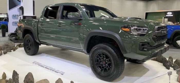 2020 Toyota Tacoma TRD Pro in Army Green