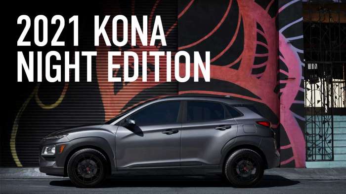2021 Hyundai Kona Night Edition