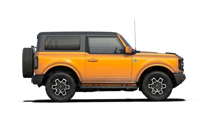 2021 Ford Bronco Outer Banks Cyber Orange