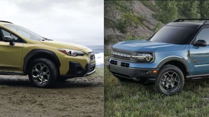 2021 Subaru Crosstrek Sport vs 2021 Ford Bronco Sport