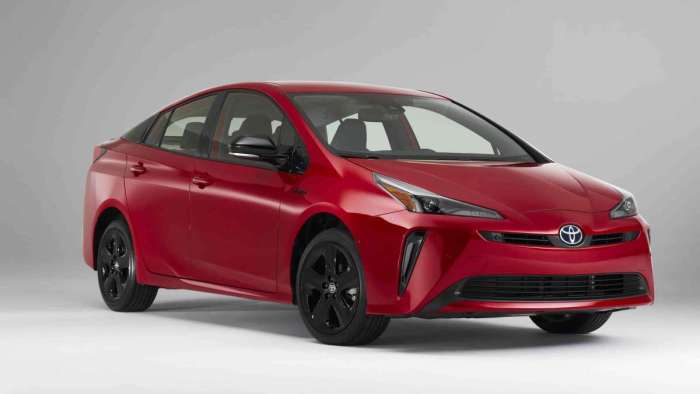 2021 Toyota Prius Limited Edition Super Sonic Red 