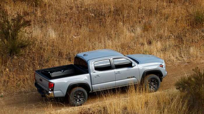 2021 Toyota Tacoma Trail Special Edition Cement color profile