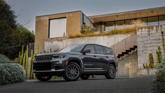 2022 Jeep Grand Cherokee L Wins as Best Full-Size SUV