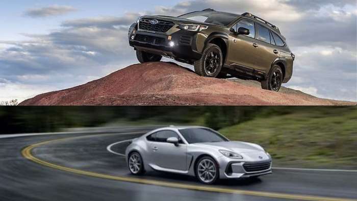2022 Subaru Outback, 2022 Subaru BRZ