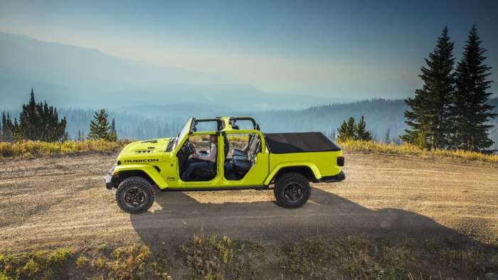 2023 Jeep Gladiator in High Velocity Yellow