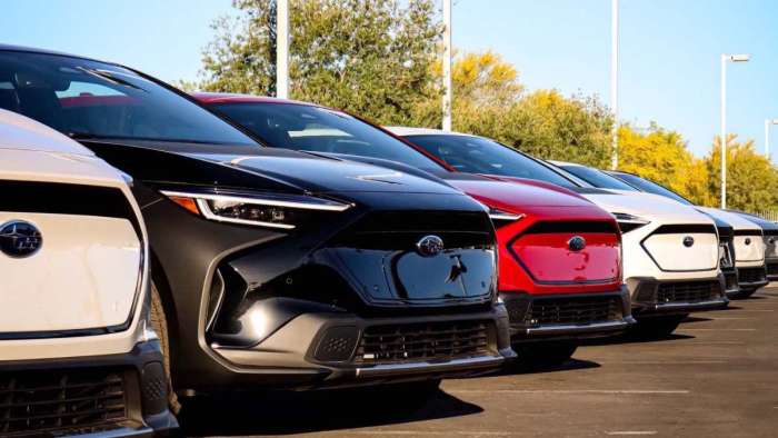 Subaru Says 4 New EVs For U.S. By 2026 In A Rapid Electric Ramp Up
