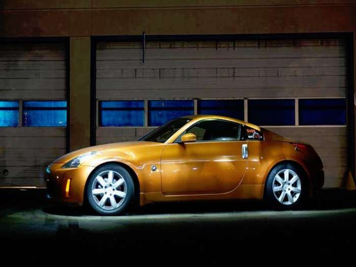 LeMans Sunset 350Z Industrial Night Shot