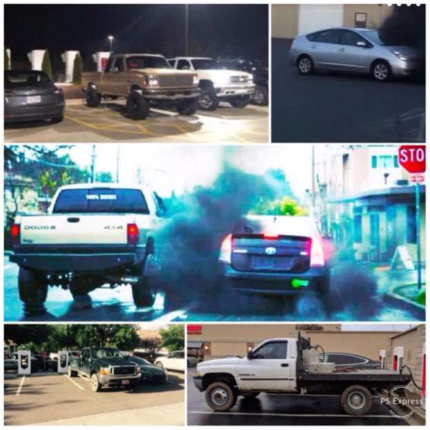 ”Coal Rolling” and “ICE-ing” Caught vía Reddit, Twitter, YouTube and others under Fair use.