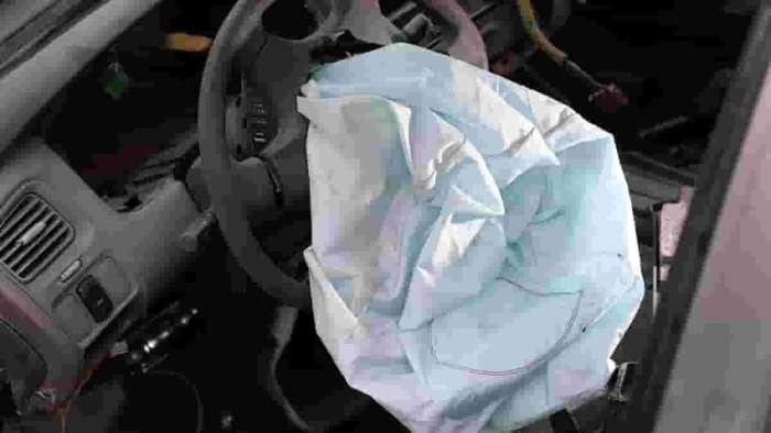 Airbag Popped In An Example of Takata Airbag Issue