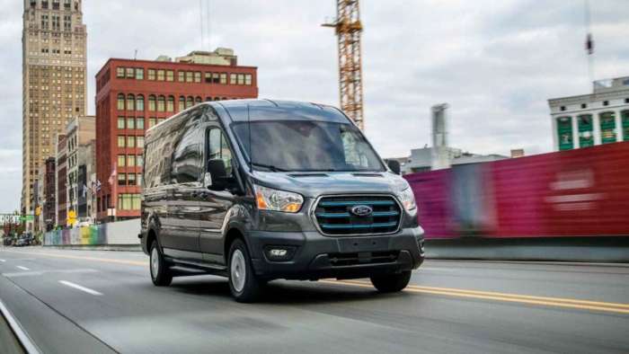 Ford E-Transit Lauded By  Vincentric