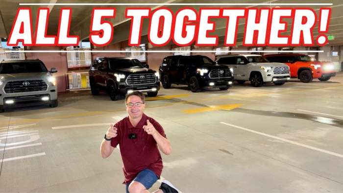 I Review (with Video) ALL 2023 Toyota Sequoia Trim Levels | Torque News