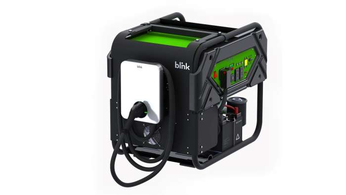 Blink introduces emergency EV charger.