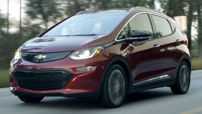 Chevy Bolt EV Front Side View