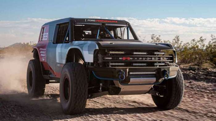 Ford Bronco R To Take Part In Baja