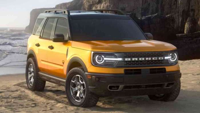 Ford Bronco Sport In A Seaside Setting