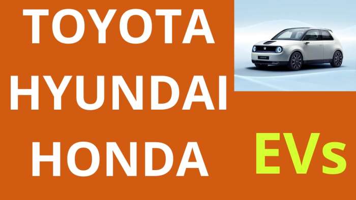 the cause of Toyota Honda and Hyundai EV delays