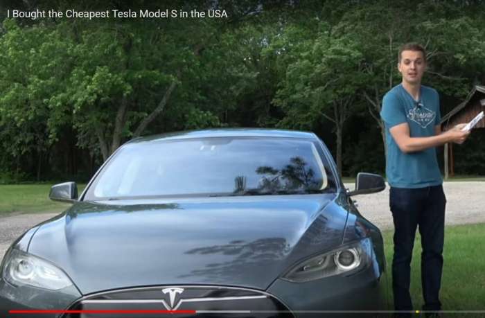 Cheap Tesla Model S with owner