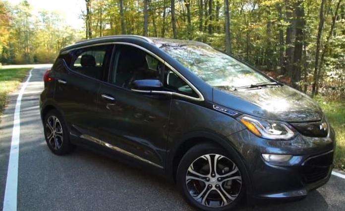 Chevy Bolt front side view